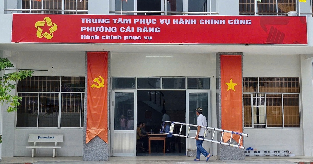 Nhiều xã phường của thành phố Cần Thơ mới khẩn trương gắn bảng tên