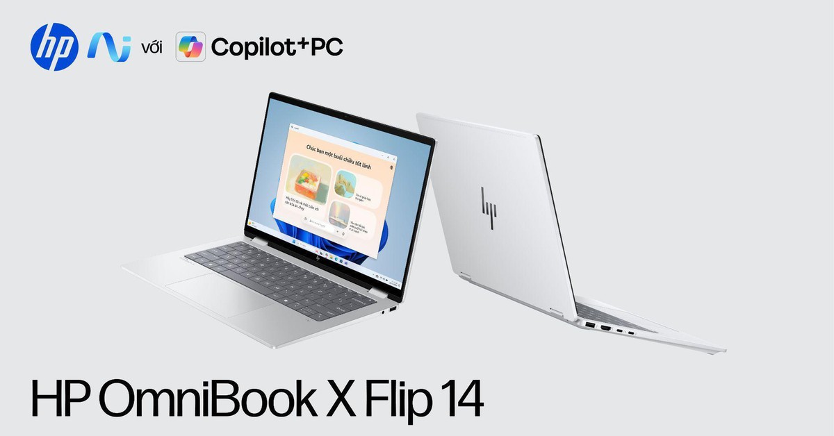 Chạm tay chuẩn sống bứt phá với HP OmniBook X Flip 14
