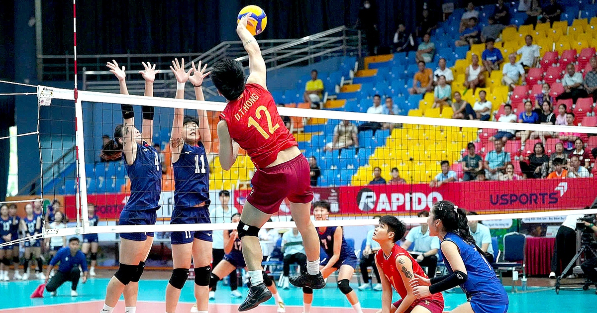 Đội tuyển U21 Việt Nam thất bại trận mở màn Giải bóng chuyền VTV Cup 2025