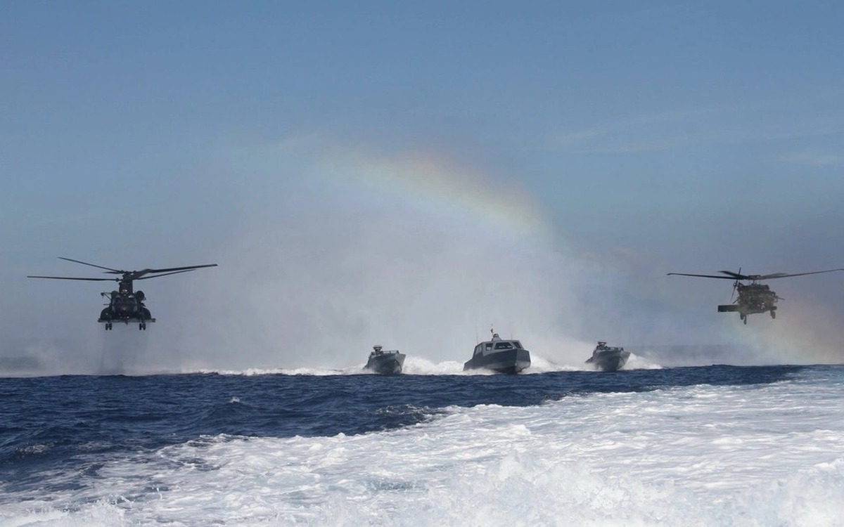 Video Mỹ - Philippines tập trận bị biến thành Mỹ tấn công Iran