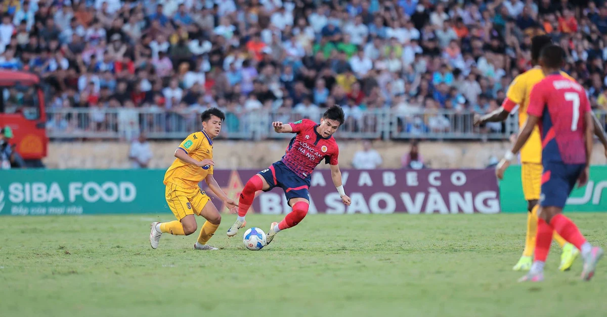 Alan Grafite tỏa sáng: Bàn thắng siêu phẩm giúp CAHN dẫn trước SLNA 2-0!