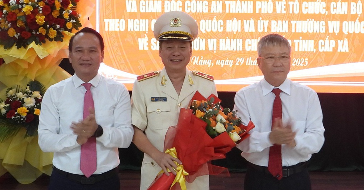 Giám đốc Công an Quảng Nam làm giám đốc Công an Đà Nẵng sau sáp nhập