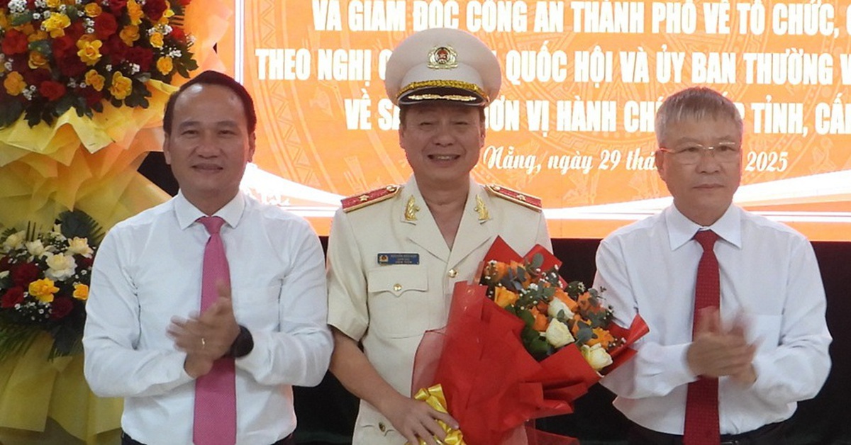 Giám đốc Công an Quảng Nam làm giám đốc Công an Đà Nẵng sau sáp nhập