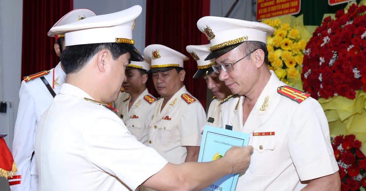 Sau sáp nhập, Công an tỉnh Đồng Nai có 8 phó giám đốc