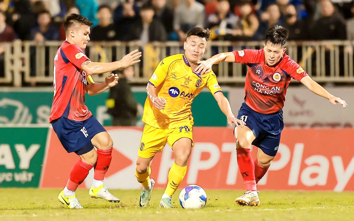 Chung kết Cúp quốc gia: Sông Lam Nghệ An đấu Công An Hà Nội (18h)