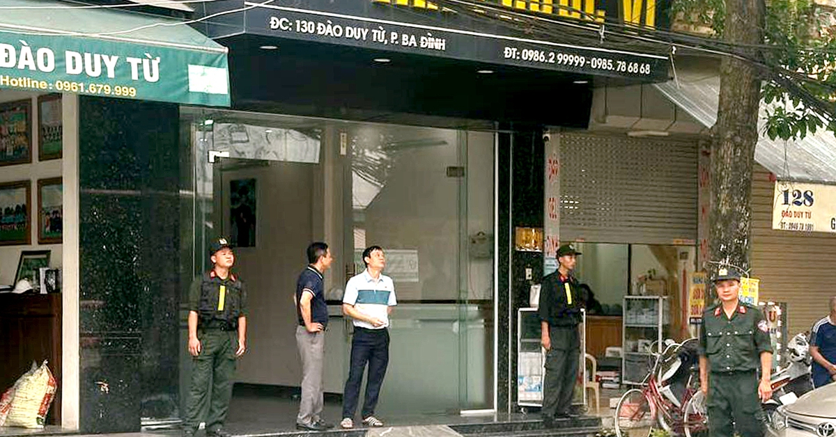 Công an khám xét nhà 'trùm giang hồ xứ Thanh' Nguyễn Văn Vi