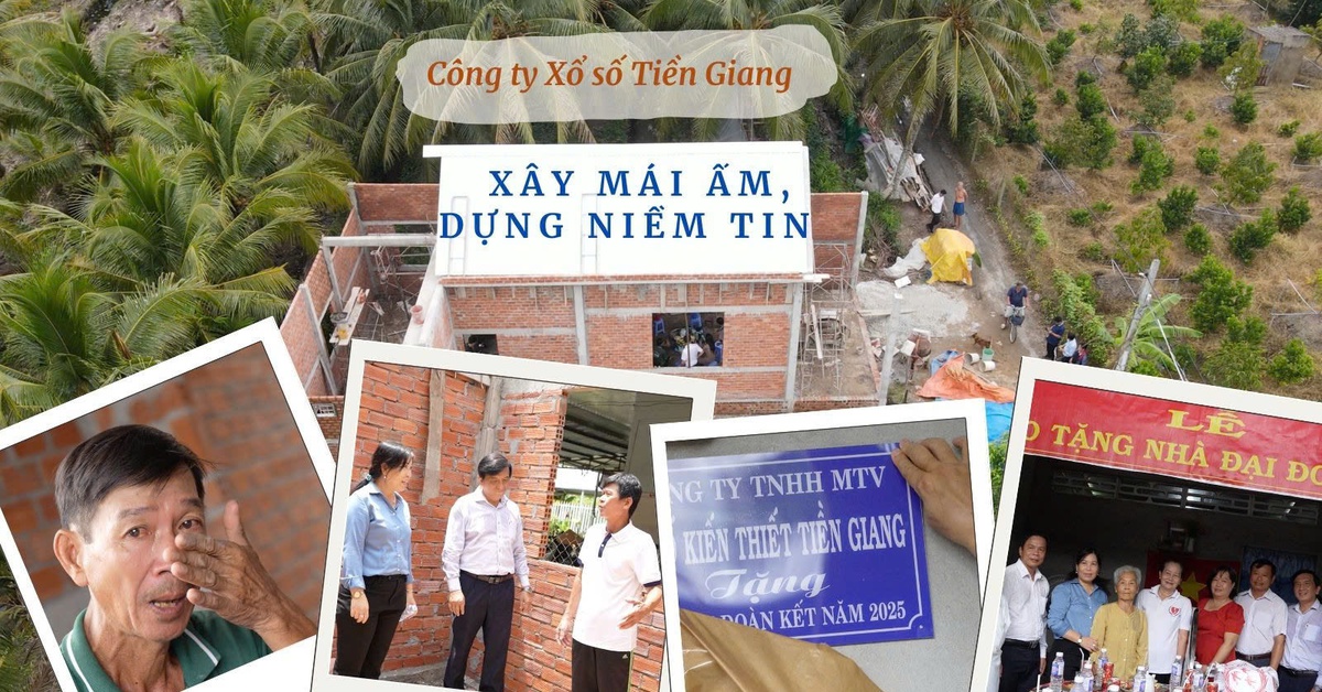 Xây mái ấm, dựng niềm tin