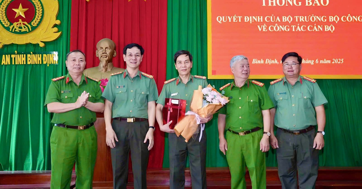 Giám đốc Công an tỉnh Bình Định nghỉ hưu ở tuổi 59