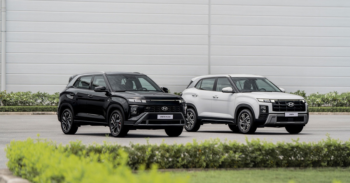 Hyundai Creta 2025 ra mắt Việt Nam: Giá từ 599 triệu, lần đầu có bản N Line cạnh tranh Xforce