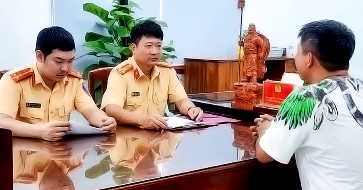 'Thế thân' nộp phạt vi phạm giao thông bị cảnh sát nhận diện ngay