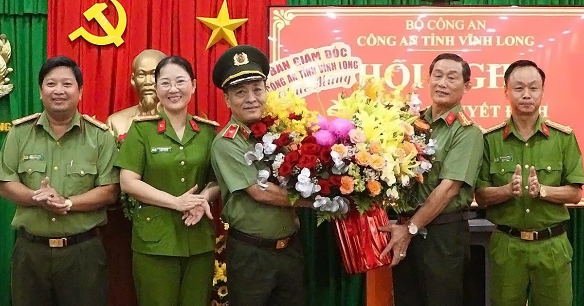 Đại tá Phan Ngọc Tính được giao phụ trách Công an tỉnh Vĩnh Long