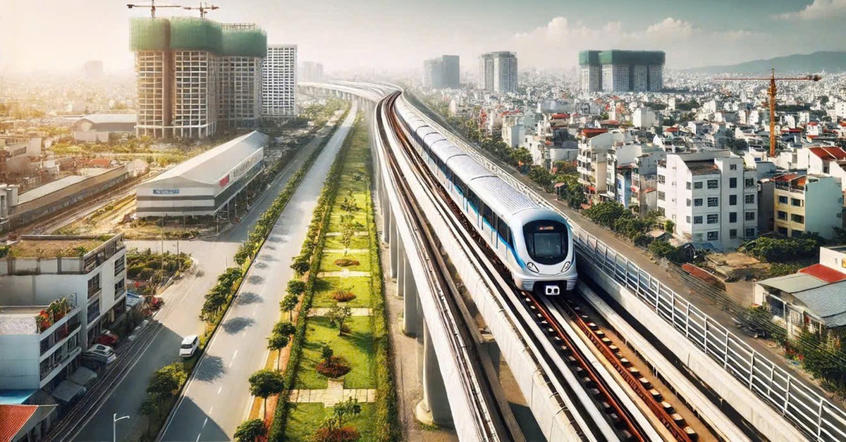 Thaco đề xuất làm metro số 2 và đường sắt đi sân bay Long Thành