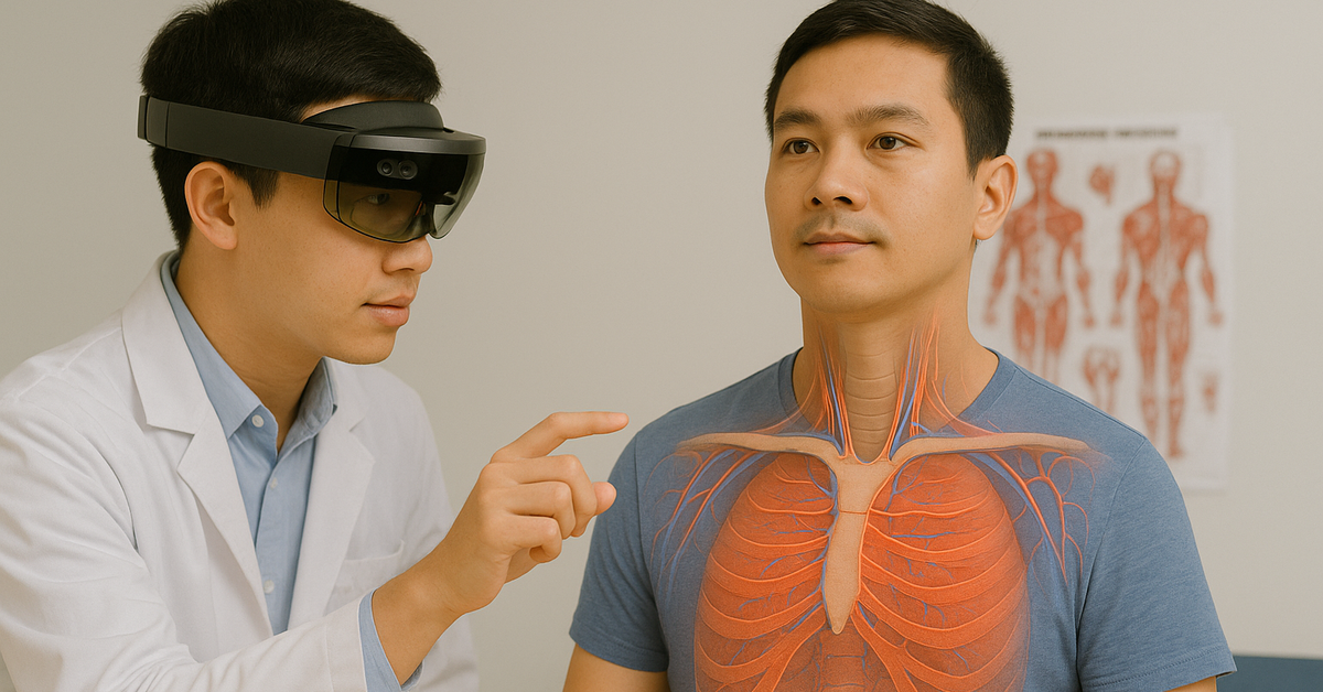 Công nghệ VR/AR giúp bác sĩ nhìn 'xuyên thấu' người bệnh