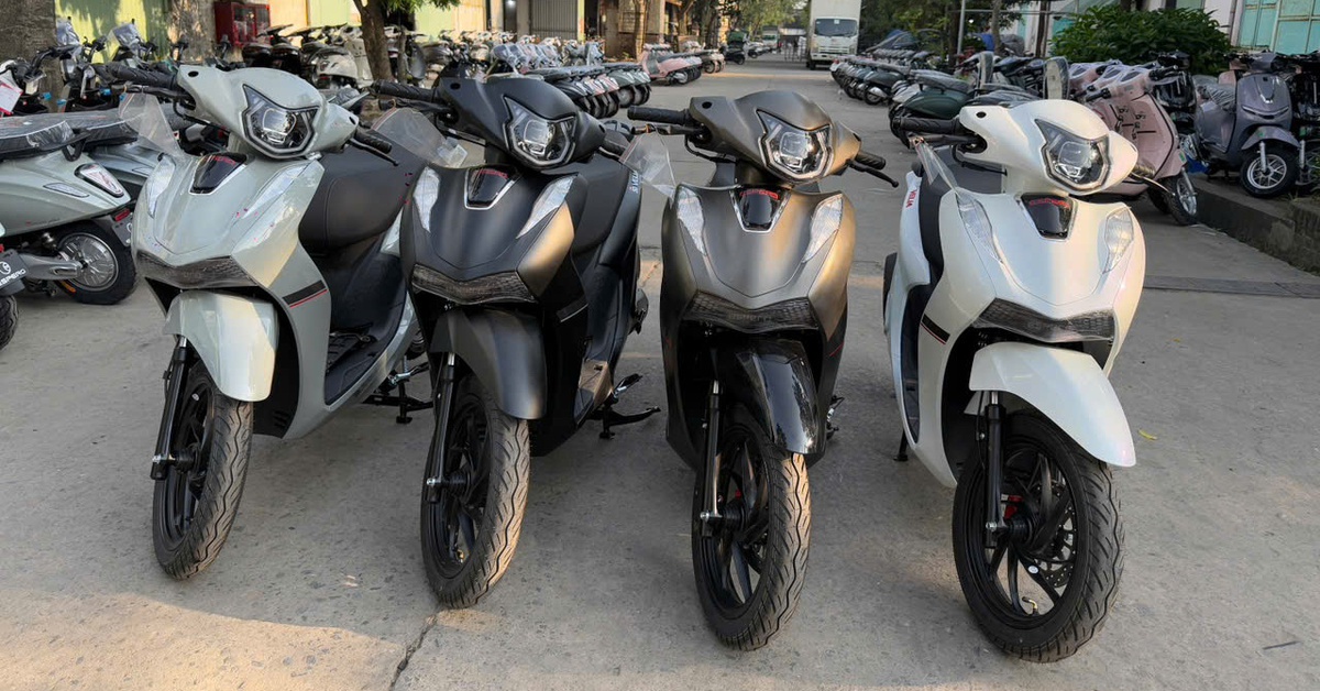 Xe tay ga 'made in Vietnam' lai giữa Honda Vision và SH, giá ngang Honda Wave