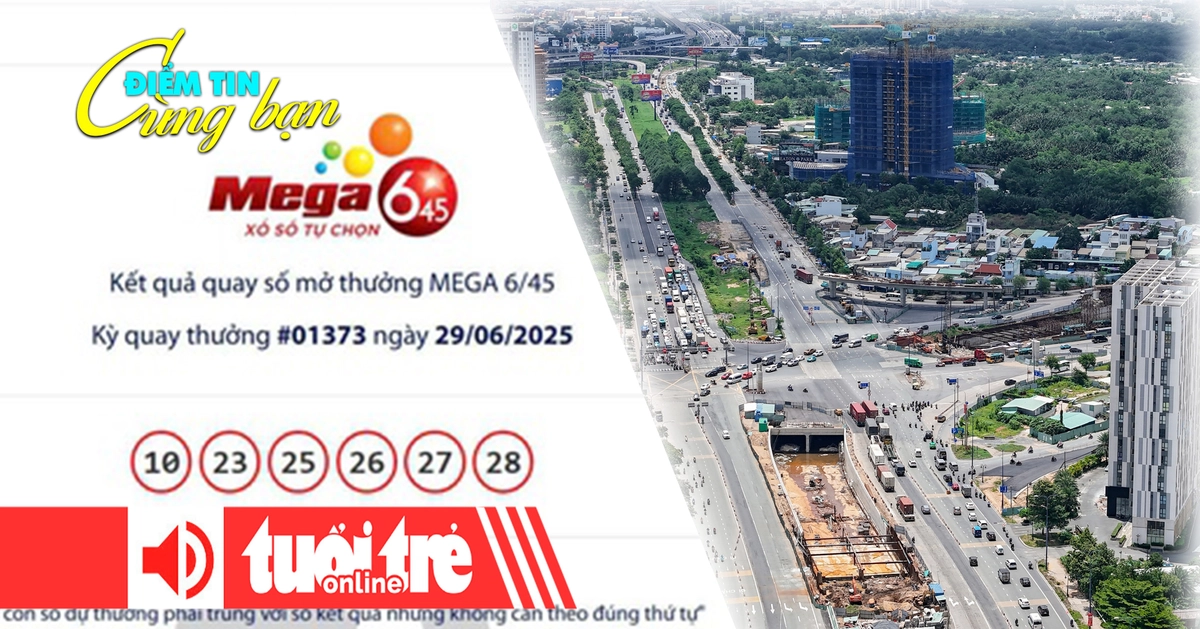 Điểm tin 18h: Jackpot 127 tỉ của Vietlott có chủ; Thông xe hầm chui đầu tiên vòng xoay An Phú