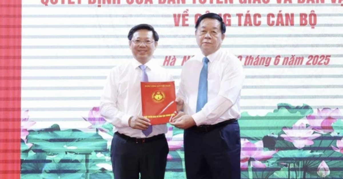 Ông Trần Thanh Lâm giữ chức phó trưởng Ban Tuyên giáo và Dân vận Trung ương