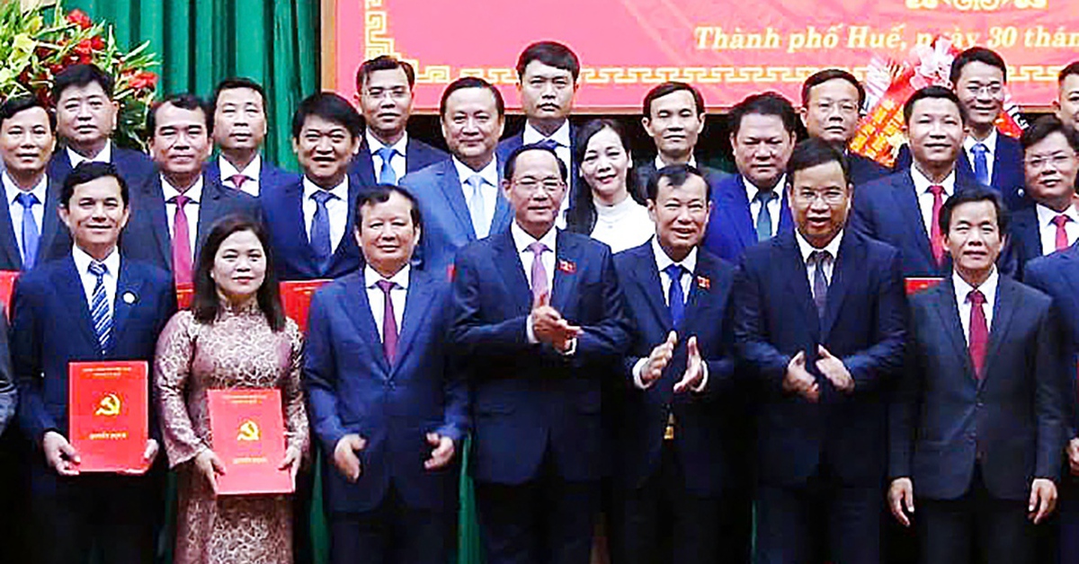 Danh sách lãnh đạo 40 xã, phường ở thành phố Huế từ 1-7