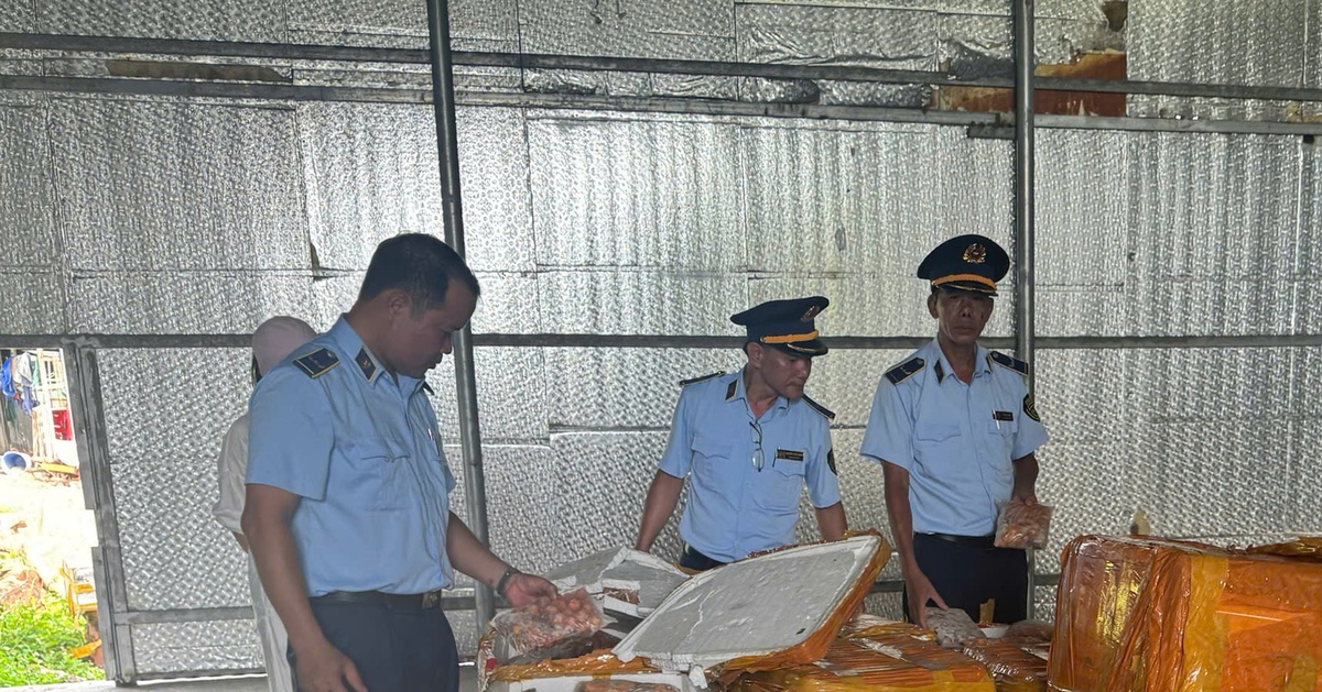 Chống buôn lậu, hàng giả 5-6: Hàng tấn trứng gà non không rõ nguồn gốc đựng trong thùng xốp