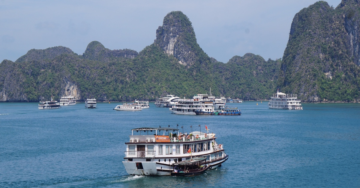 Khách Tây đến Quảng Ninh chỉ lên thuyền ngủ một đêm trên vịnh Hạ Long là về