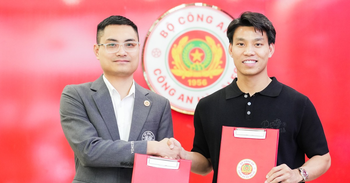 CLB Công An Hà Nội chấm dứt mọi đồn đoán về Văn Thanh