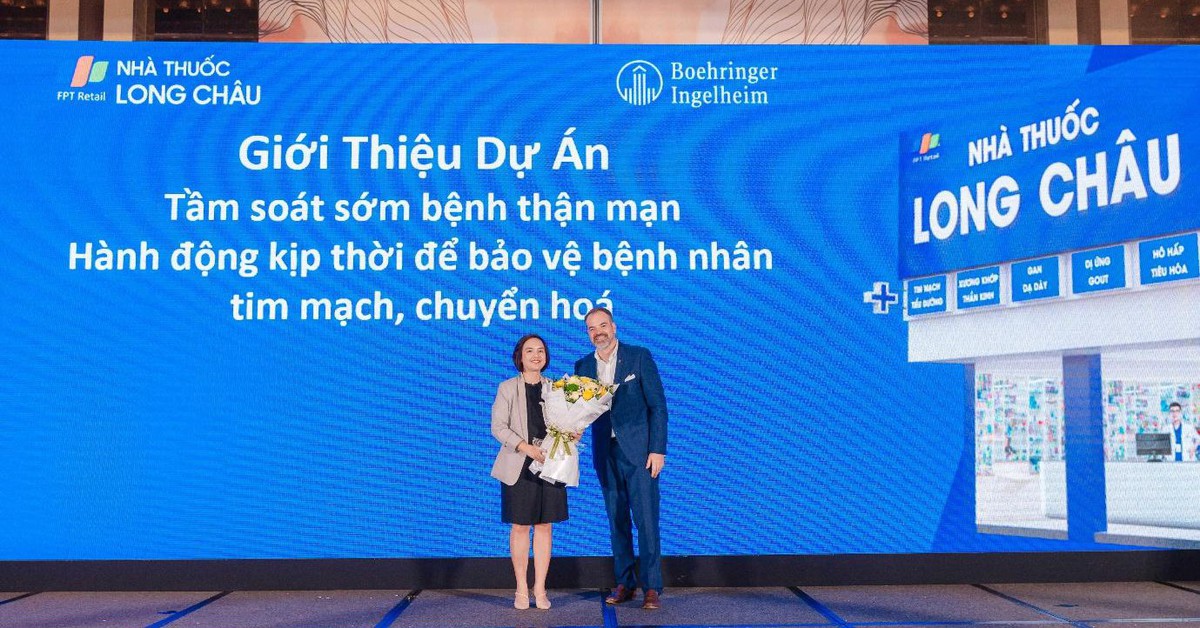 Boehringer Ingelheim cùng Long Châu miễn phí tầm soát sớm bệnh thận mạn cho người dân