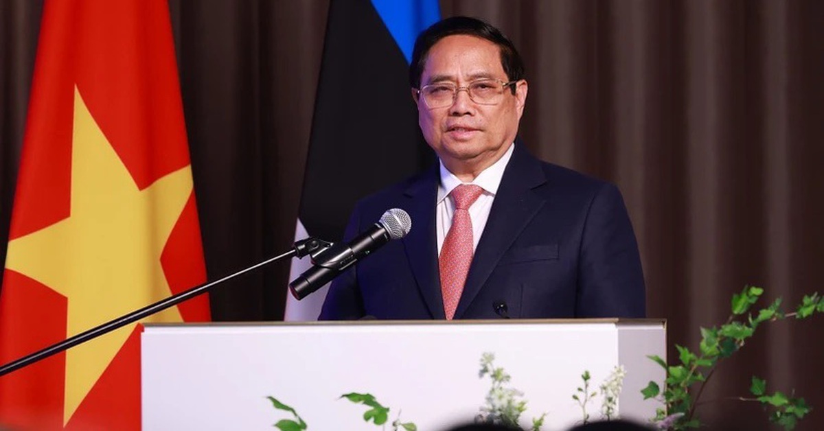 Thủ tướng: Việt Nam, Estonia là cầu nối vào thị trường ASEAN, Baltic, Bắc Âu