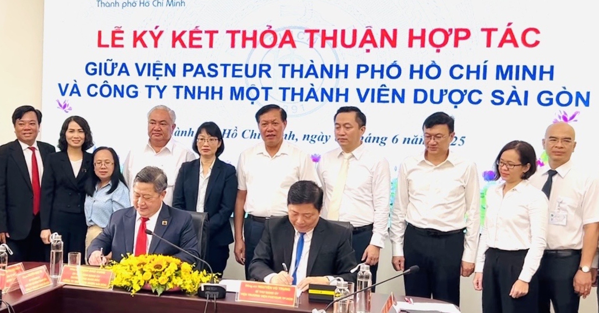 Ký kết hợp tác giữa Viện Pasteur TP.HCM và Công ty TNHH MTV Dược Sài Gòn: Lấy phòng bệnh là gốc