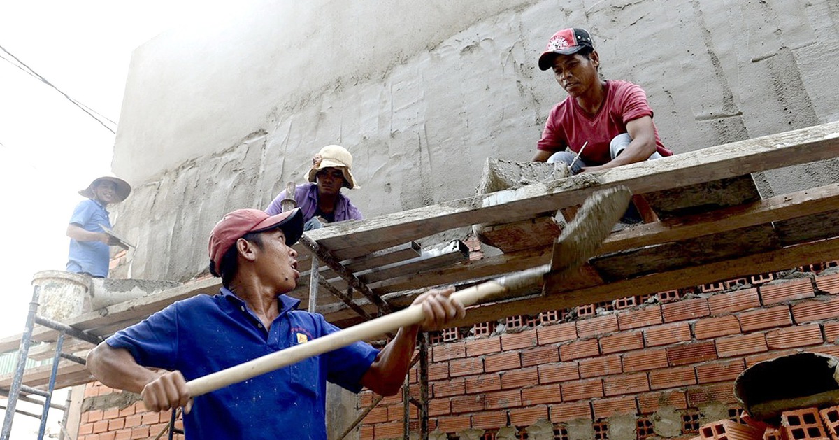 Nên đơn giản việc hoàn công