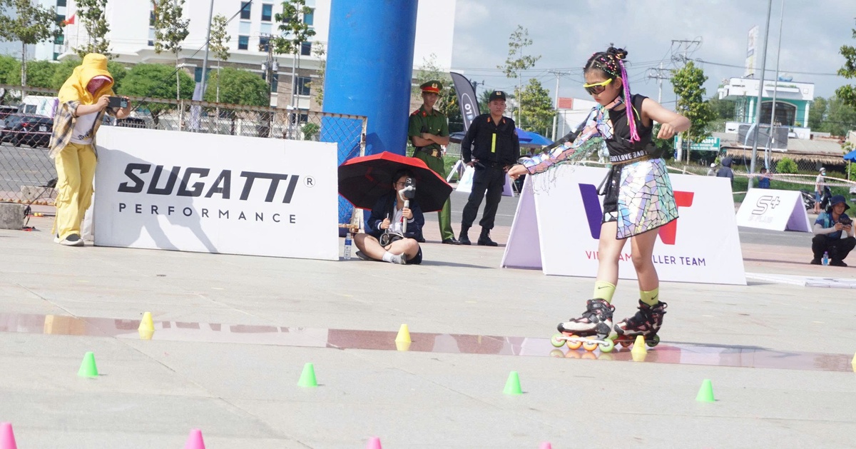 155 vận động viên tranh tài ở Giải vô địch trẻ roller sports quốc gia 2025