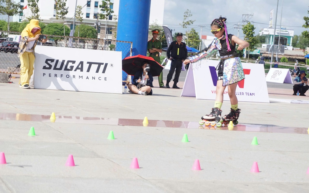 155 vận động viên tranh tài ở Giải vô địch trẻ roller sports quốc gia 2025