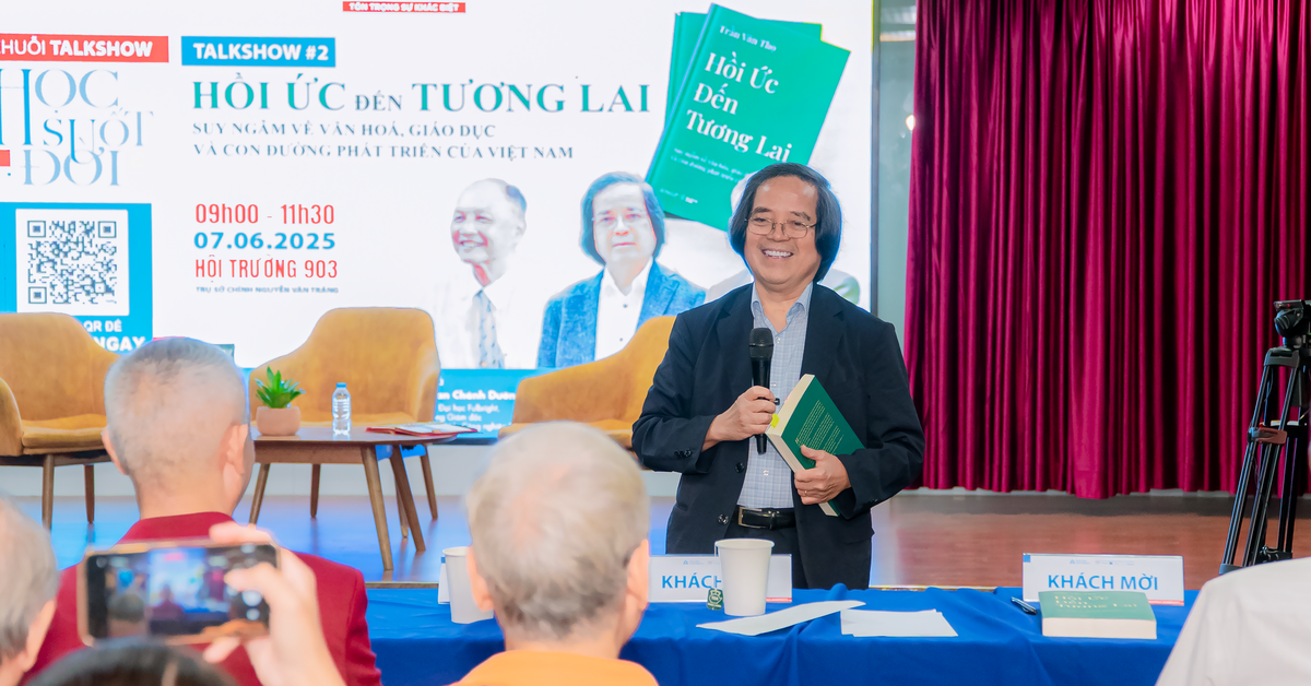 Giáo sư Trần Văn Thọ: Giới trẻ không chỉ giỏi tiếng Anh, mà tiếng Việt phải chuẩn