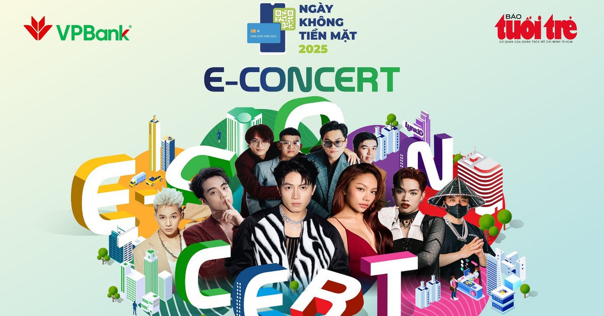 Dàn sao đình đám đổ bộ VPBank E-Concert tại Ngày không tiền mặt 2025