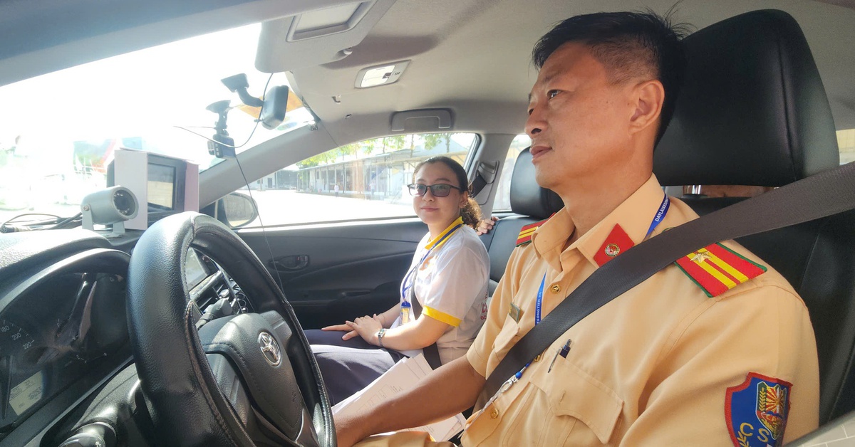 Cảnh sát giao thông Tiền Giang đã sát hạch 4.700 giấy phép lái xe mô tô, ô tô
