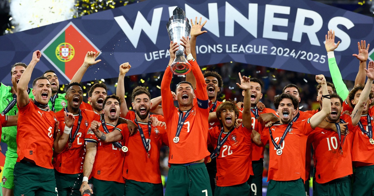 Ronaldo ghi bàn, Bồ Đào Nha vô địch thuyết phục UEFA Nations League