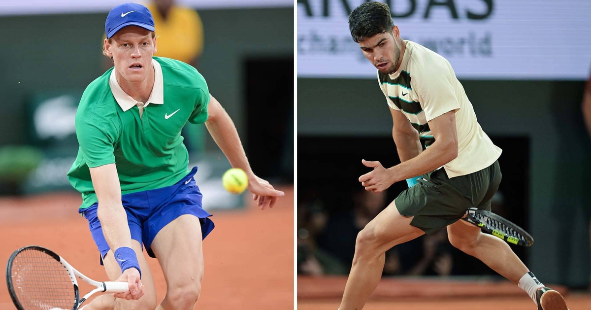 Chung kết Roland Garros 2025 (20h15): Sinner đấu Alcaraz
