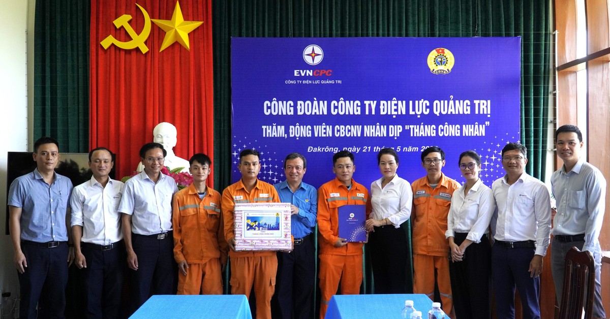 PC Quảng Trị chăm lo cho người lao động trong Tháng công nhân 2025