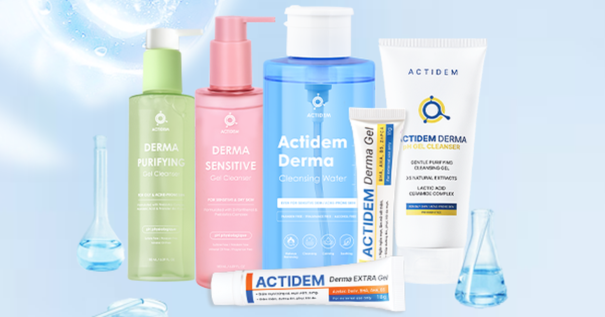 Actidem - Thương hiệu mỹ phẩm Việt đạt chứng nhận Dermatest