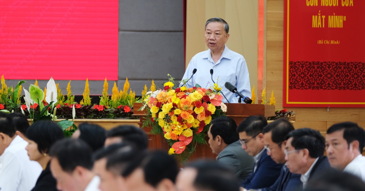 Tổng Bí thư Tô Lâm: Phải có quy hoạch quốc gia, rõ hình hài đất nước