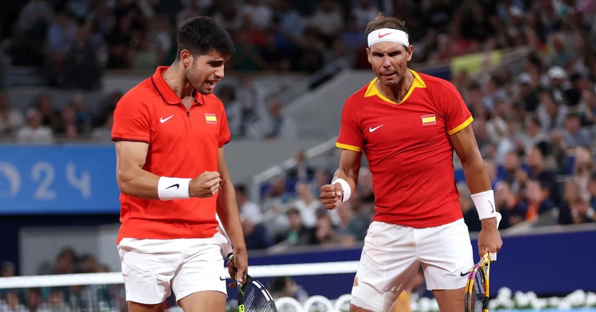 Alcaraz: Nadal là nguồn cảm hứng giúp tôi tạo ra màn ngược dòng 'điên rồ'