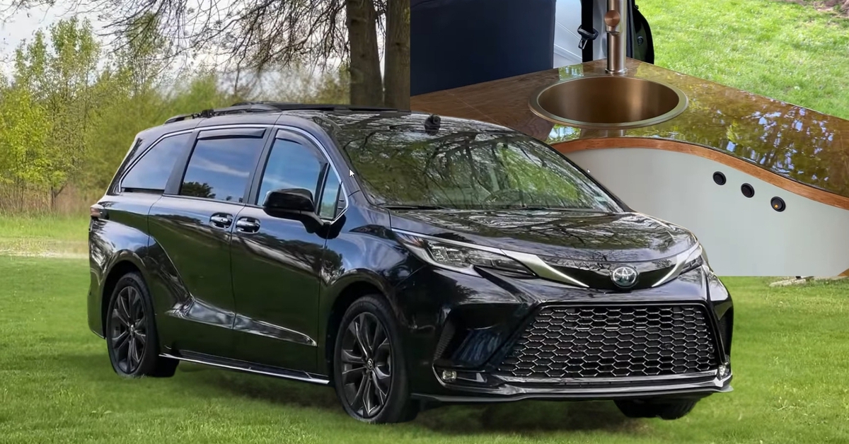 Nhà di động từ MPV Toyota ngang cỡ Alphard, thoải mái không kém Ford Transit