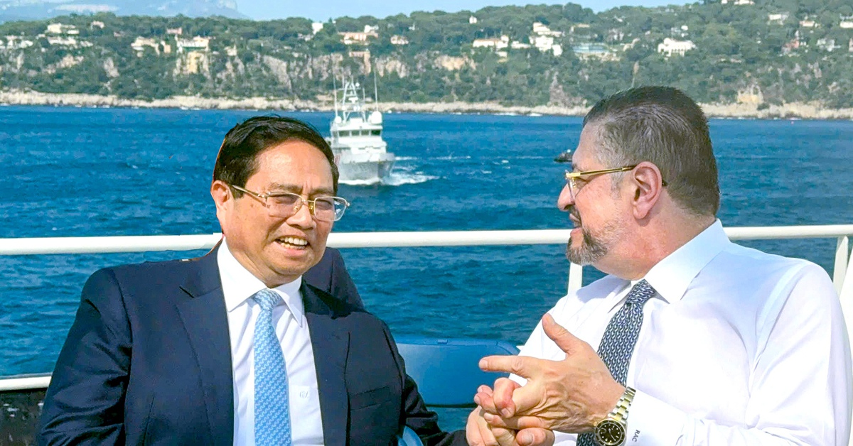 'Việt Nam và Costa Rica có nhiều tiềm năng hợp tác trong lĩnh vực kinh tế biển'