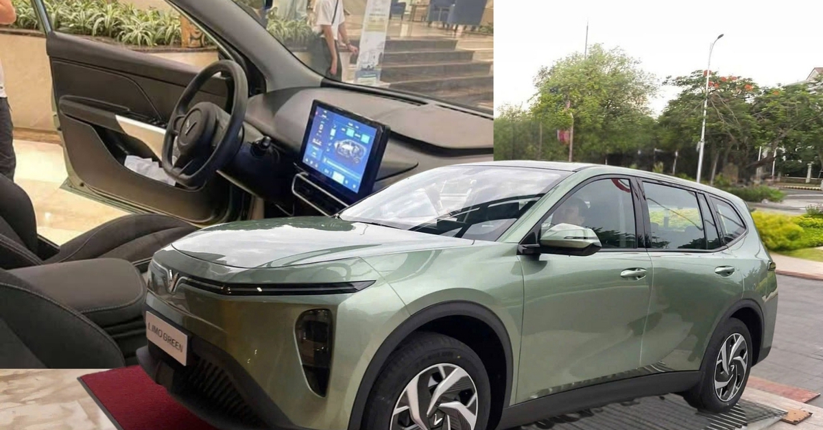 Xe điện VinFast Limo Green lộ ảnh nội thất thực tế
