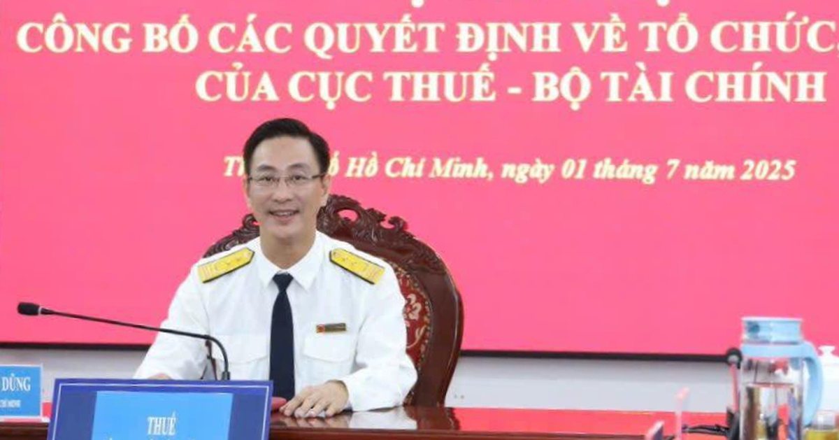 Ông Đoàn Minh Dũng làm tân trưởng Thuế TP.HCM