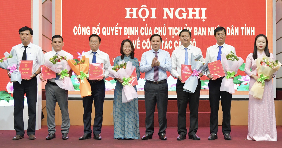 Bổ nhiệm lãnh đạo các cơ quan thuộc Tỉnh ủy, UBND tỉnh Tây Ninh