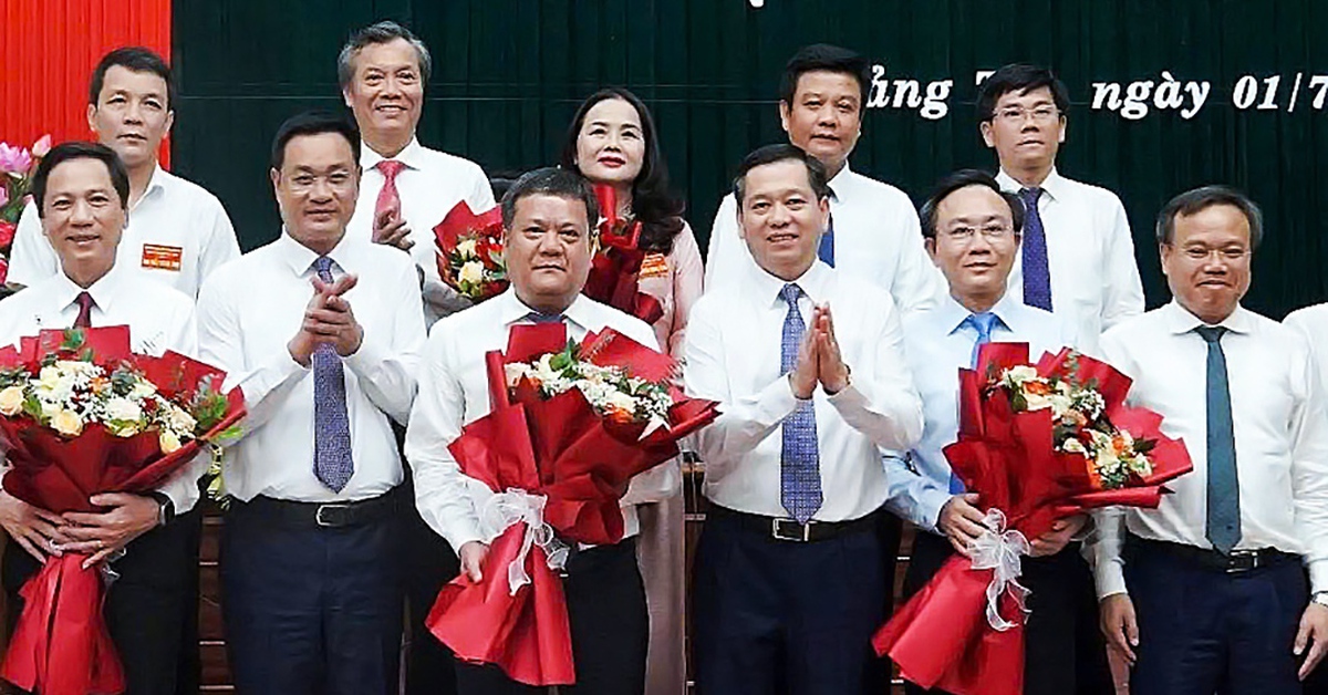 Ai sẽ là giám đốc các sở của tỉnh Quảng Trị sau khi nhập tỉnh?