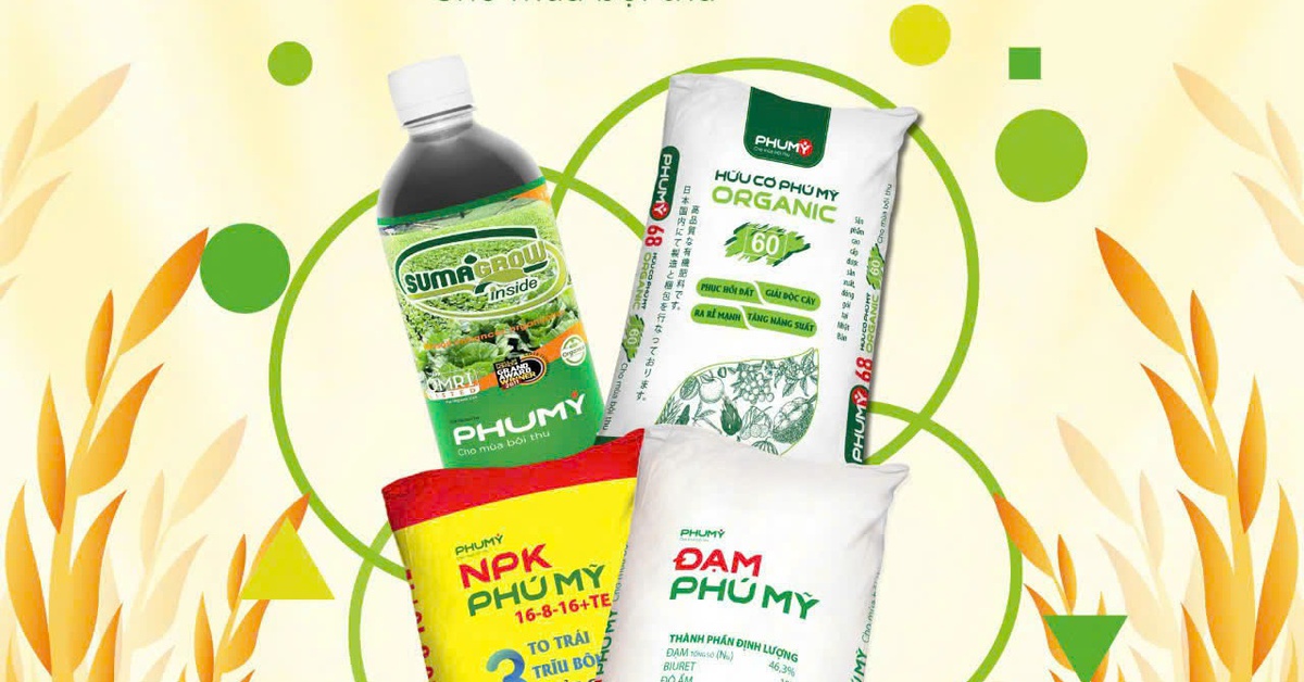 Bộ ba vàng vô cơ - hữu cơ - sinh học của Phú Mỹ