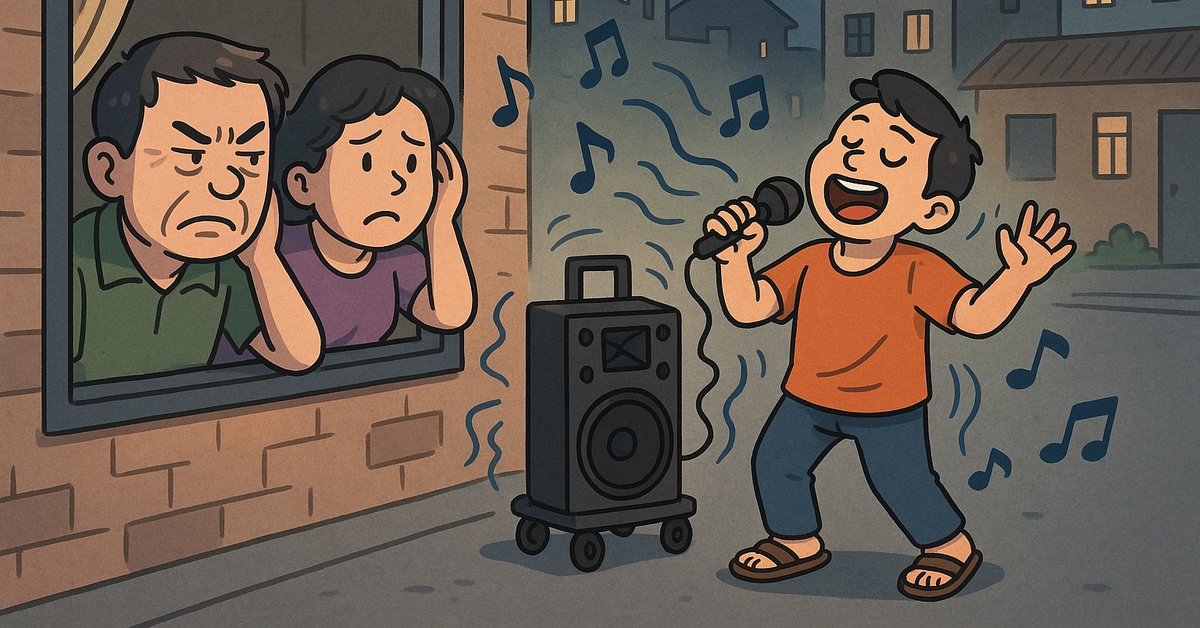 Phó chủ tịch TP Huế cũng là ‘nạn nhân’ của karaoke loa kẹo kéo