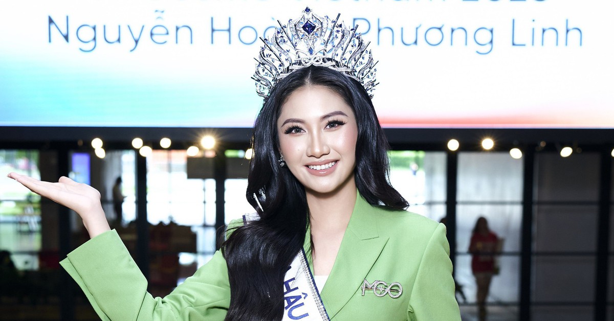 Miss Cosmo Vietnam 2025 Phương Linh chọn 'vinh quy bái tổ' ở công ty cũ