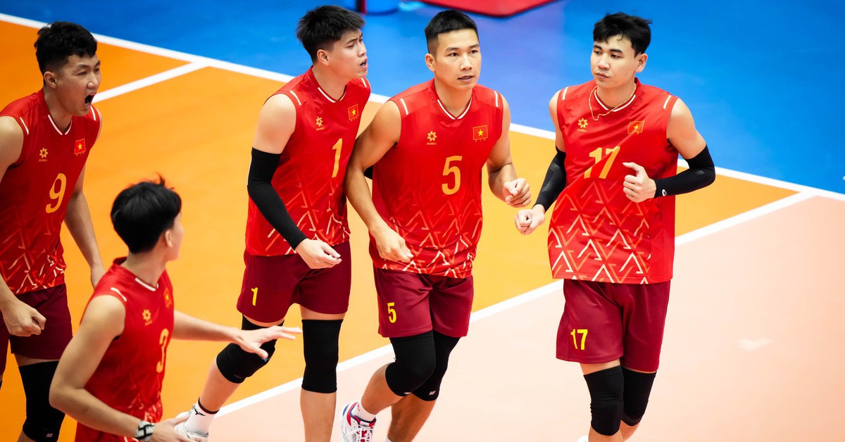 Bóng chuyền nam Việt Nam thắng trận đầu tiên ở SEA V.League sau 2 năm