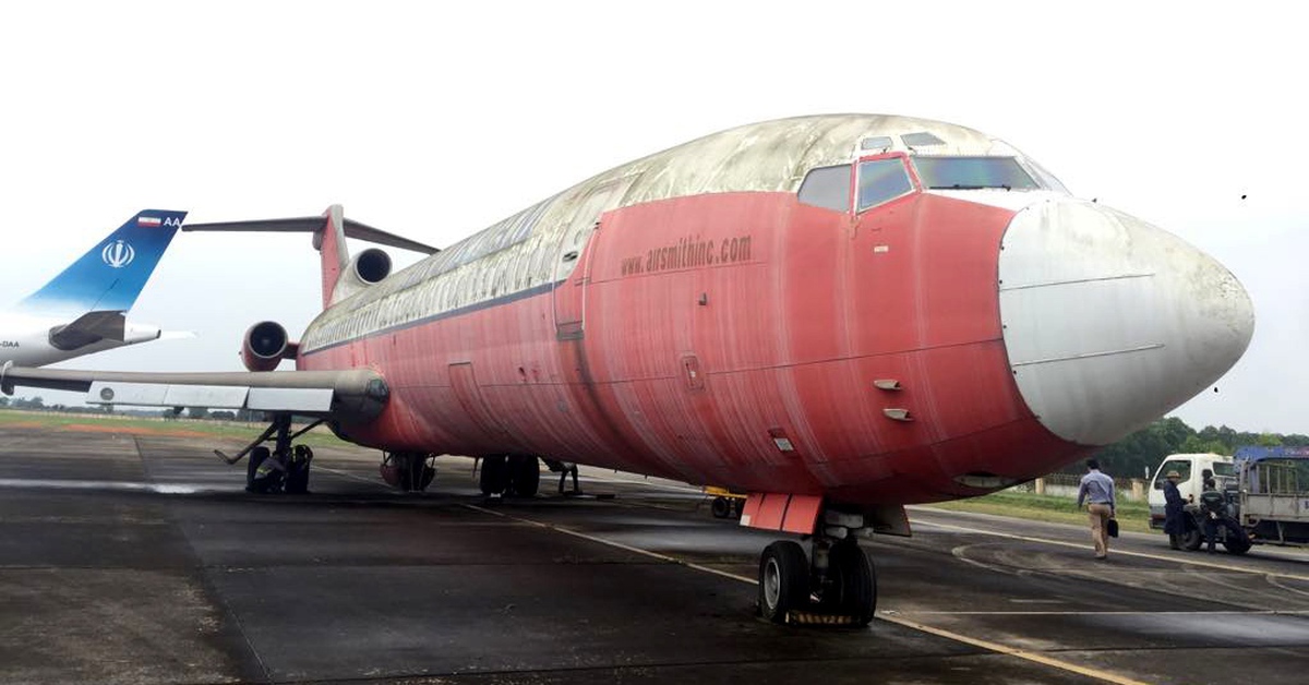 Giao máy bay Boeing bị bỏ rơi tại sân bay Nội Bài cho Học viện Hàng không làm giáo cụ